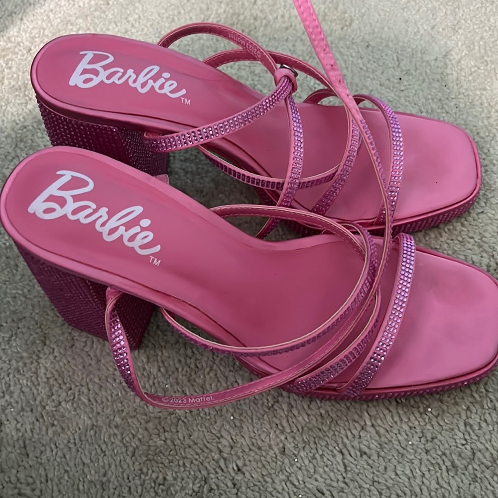 Barbie X Forever 21 pink heels